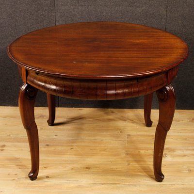 Vintage French Mahogany Dining Table 1930s For At Pamono Vintage French Mahogany Dining Table 1930s 2