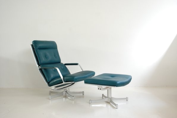 Fk 85 Lounge Chair Ottoman By Preben Fabricius Jorgen Kastholm For Kill International 1960s For Sale At Pamono