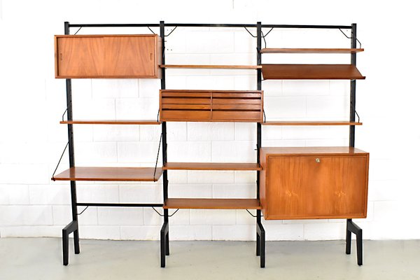 Vintage Free Standing Wall Unit By Poul Cadovius For At Pamono Vintage Free Standing Wall Unit By Poul Cadovius 1