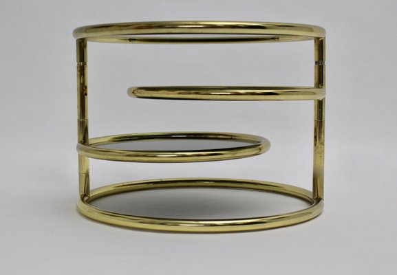 Brass swivel 2024 coffee table