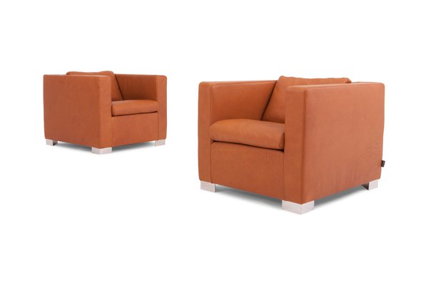 Vintage Suitcase Armchairs By Rodolfo Dordoni For Minotti Set Of