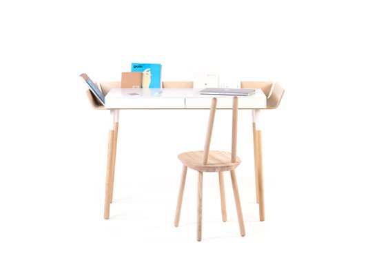 Large white writing desk online