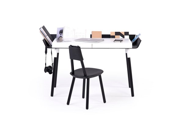 Large My Writing Desk In Black White By Etc For Emko Large My Writing Desk In Black White By Etc For Emko 1