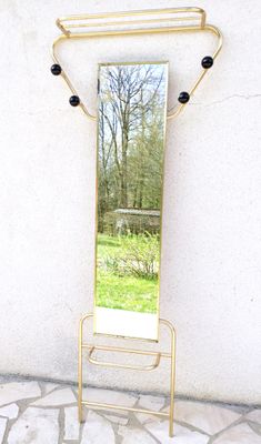 Mid Century Gilded Coat Rack 1950s For At Pamono Mid Century Gilded Coat Rack 1950s 1