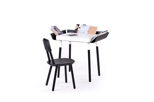 Small Black My Writing Desk In Birch By Etc Etc For Emko For Sale