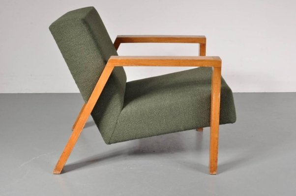 Melancholie Toneelschrijver op vakantie Vintage Dutch A-20 Lounge Chair by Groep & for Goed Wonen for sale at Pamono