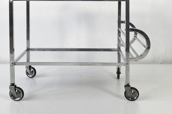 Art Deco French Serving Bar Cart 1930s For Sale At Pamono
