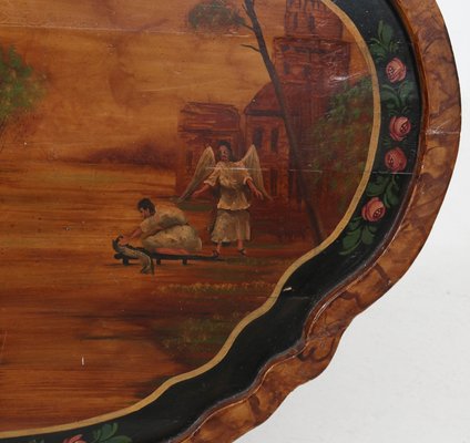 Antiker Niederlanischer Provinzieller Tisch Mit Klappe 1900er Bei Pamono Kaufen