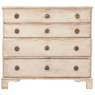 Swedish 18th Century Four Drawer Chest For Sale At Pamono