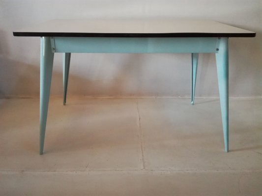 Mesa de comedor vintage de Xavier Pauchard para Tolix en venta en Pamono Mesa de comedor vintage de Xavier Pauchard para Tolix en venta en Pamono