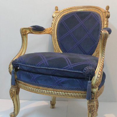 19th Century Louis Xv Style Armchair For Sale At Pamono