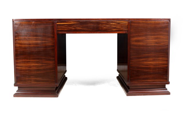 Art Deco Macassar Ebony Desk For Sale At Pamono