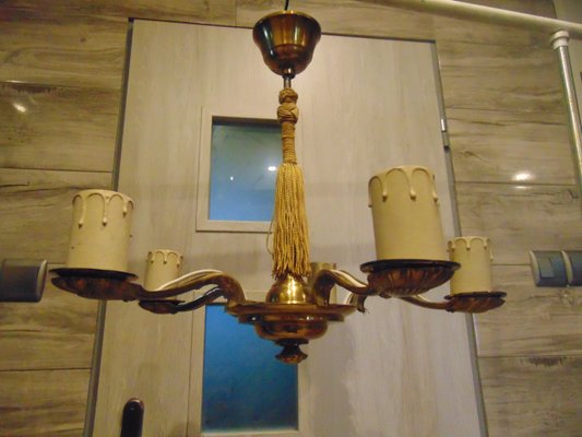Polnischer Art déco Leuchter Polnischer Art déco Leuchter