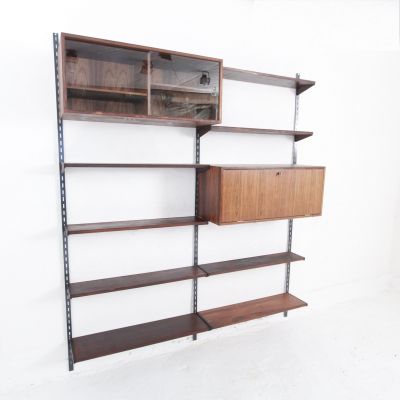 Mid Century Rosewood Shelving Unit By Kai Kristiansen For Feldballes Mid Century Rosewood Shelving Unit By Kai Kristiansen For Feldballes Møbelfabrik 2