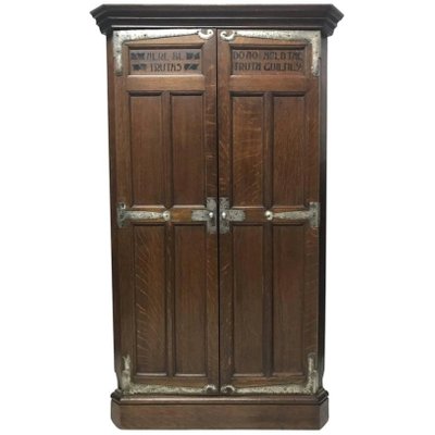 Antique Arts & Crafts Oak Corner Cupboard From Liberty & Co For Sale Antique Arts & Crafts Oak Corner Cupboard from Liberty ... - Antique Arts & Crafts Oak Corner Cupboard From Liberty & Co For Sale