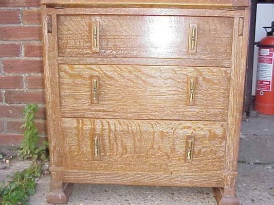 Limed Oak Secretaire From Heal S 1930s For Sale At Pamono