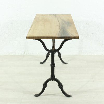 dark oak lamp table