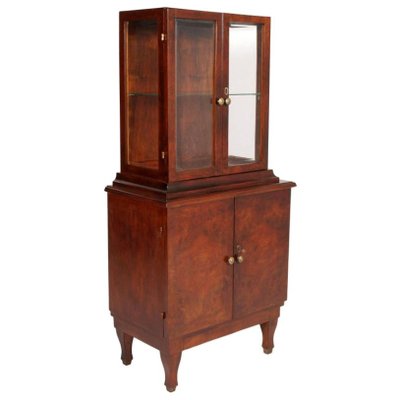 Vintage Credenza Display Cabinet From La Permanente Mobili Cantu