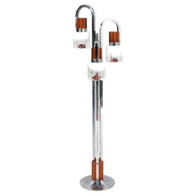 Vintage Three Light Floor Lamp By Carlo Nason For Mazzega 1970s At Pamono Vintage Three Light Floor Lamp By Carlo