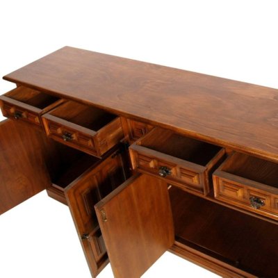 Italian Renaissance Style Credenza In Walnut 1930s For At Pamono Italian Renaissance Style Credenza In
