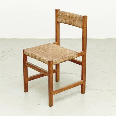 Spanish Rattan Chairs 1950s Set Of 2