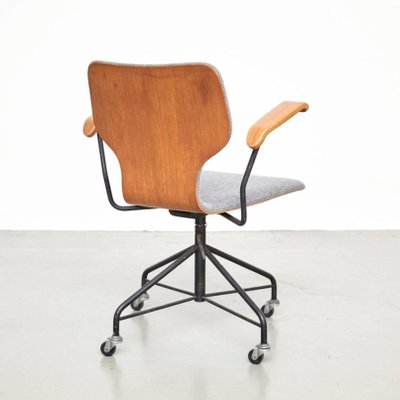 Office Chair by Isamu Kenmochi for Tendo Mokko, 1950s for