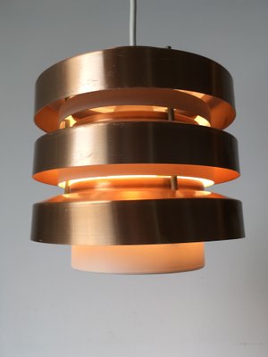 Small Copper Pendant Light scandinavian small copper pendant lamp 1960s 8