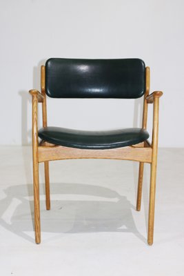 Oak Armchairs By Erik Buch For O D Mobler Set Of 4 For Sale At Pamono