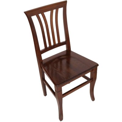 Art Deco Chairs In Solid Walnut From Asolo 1940s Set Of 2 For Art Deco Chairs In Solid Walnut From Asolo 1940s Set Of 2 3