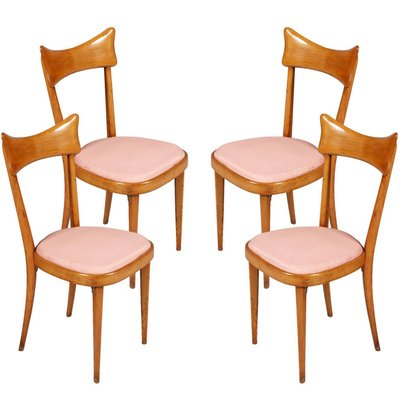 Mid Century Modern Dining Chairs Set, Colorful Dining Chairs Set Of 4