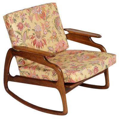 Walnut Rocking Chair By Adrian Pearsall 1950s For At Pamono Walnut Rocking Chair By Adrian Pearsall 1950s 1