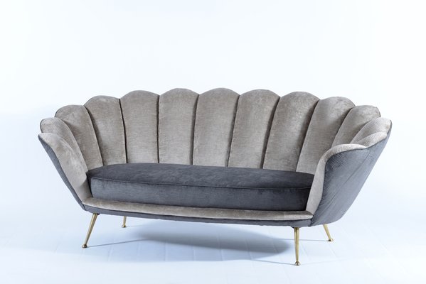 Flower Shaped Sofa By Minotti E Radice For 1950s Flower Shaped Sofa By Minotti E Radice For 1950s 4