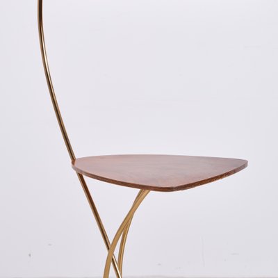 floor lamp with side table