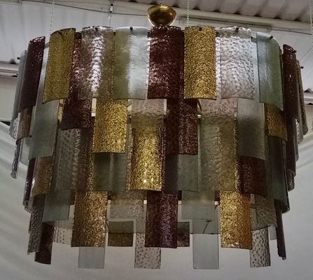Multicolored Murano Gl Chandelier 1980s Multicolored Murano Gl Chandelier 1980s