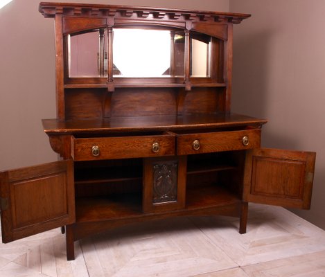 Arts Crafts Oak Cupboard From Liberty For Sale At Pamono