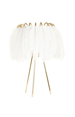 feather table lamp