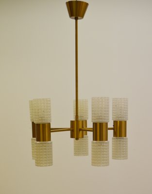 Fest Brass Glass Chandelier From Ikea 1960s For At Pamono Fest Brass Glass Chandelier From Ikea, Ikea Floor Lamp Glass Shade Replacement