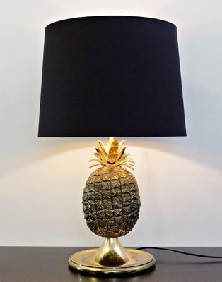 Lampe En Ananas Bureau De Laiton1970s N0nwX8kOPZ