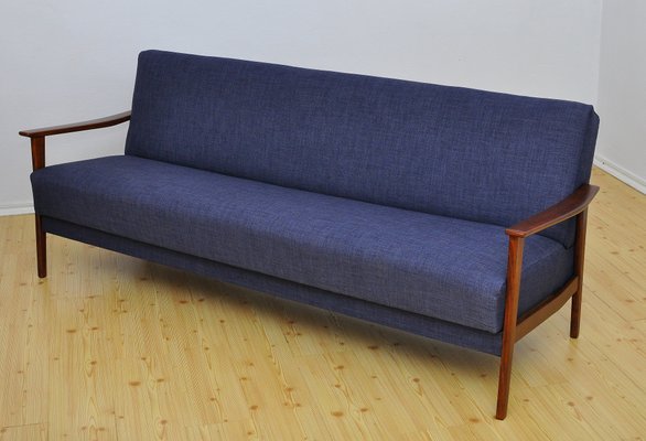 Mid Century German Sofa Bed 1960s For At Pamono Mid Century German Sofa Bed 1960s 2