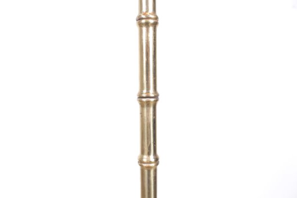 vintage copper floor lamp
