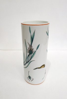 Knoblauch Limoges Porcelain Vase By Robert Piotet 1960s For Sale