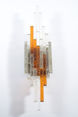 Ciselé 2 Murales En Verre Appliques Mid De Century PoliarteItalie1960sSet BoeCxWQrd