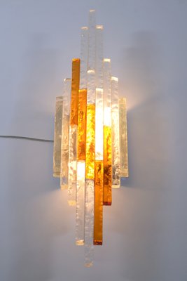 Murales Verre De Appliques Ciselé PoliarteItalie1960sSet En 2 Mid Century yvb67gYf