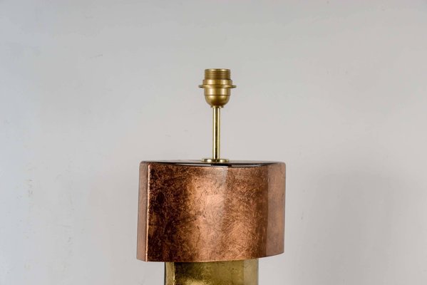gold leaf table lamp