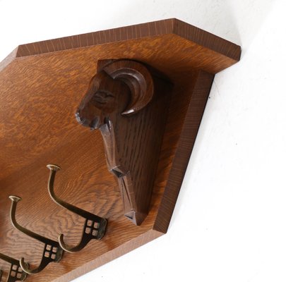 Dutch Arts Crafts Coat Rack By Kobus De Graaff 1900s For At Dutch Arts Crafts Coat Rack By Kobus De Graaff
