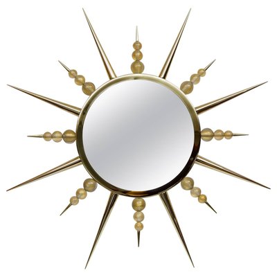 Vintage Murano Glass Sunburst Mirror For At Pamono Vintage Murano Glass Sunburst Mirror