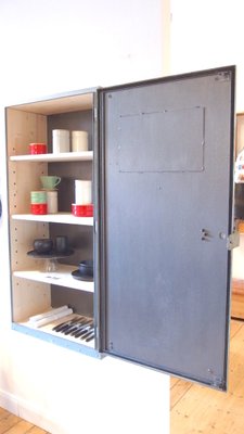 Vintage Industrial Steel Workshop Wall Cabinet For Sale At Pamono