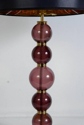 lamparas vintage de cristal de murano juego de 2