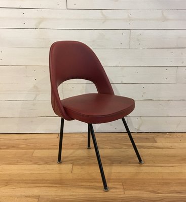 Series 71 Red Conference Chair By Eero Saarinen For Knoll 1950s