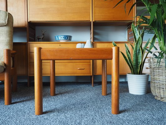 Danish Modern Teak Coffee Table From Domino Mobler 1960s For Danish Modern Teak Coffee Table From Domino Mobler 1960s 3
